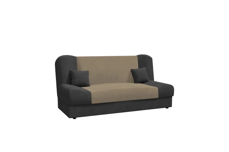 Abron Soffa 3-sits, Grå/Beige