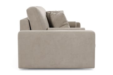 Adelsö by Gynning 3-sits Djup Sammetssoffa - Beige - Möbler - Soffa - Sammetssoffa