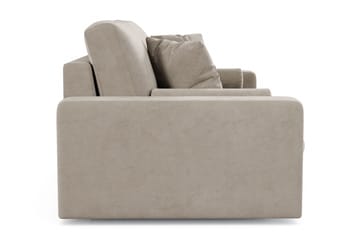Adelsö by Gynning 3-sits Djup Sammetssoffa - Beige - Möbler - Soffa - 3 sits soffa