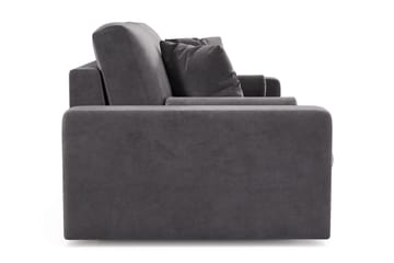 Adelsö by Gynning 3-sits Djup Sammetssoffa - Mörkgrå - Möbler - Soffa - Sammetssoffa