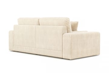 Adelsö by Gynning 3-sits Djup Soffa i bred Manchester - Beige - Möbler - Soffa - 3 sits soffa
