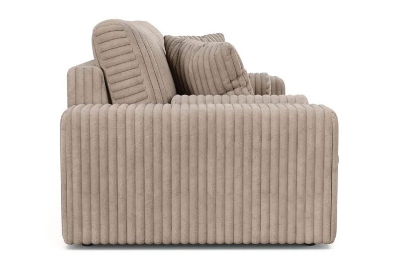 Adelsö by Gynning 3-sits Djup Soffa i bred Manchester - Greige - Möbler - Soffa - 3 sits soffa