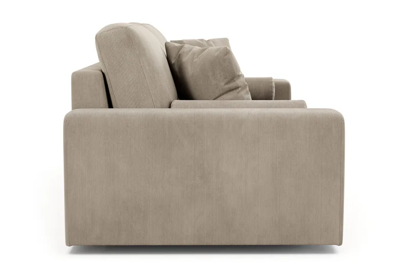Adelsö by Gynning 3-sits Djup Soffa i Manchester - Greige - Möbler - Soffa - 3 sits soffa