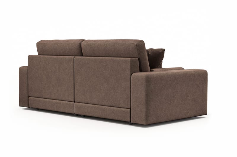 Adelsö by Gynning 3-sits Djup Soffa i Tyg - Brun - Möbler - Soffa - 3 sits soffa