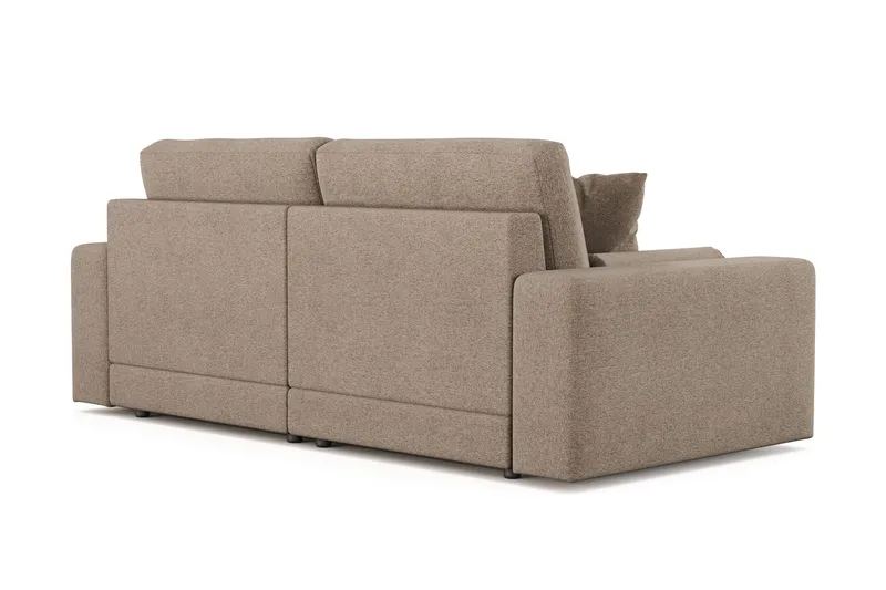 Adelsö by Gynning 3-sits Djup Soffa i Tyg - Brun - Möbler - Soffa - 3 sits soffa