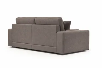 Adelsö by Gynning 3-sits Djup Soffa i Tyg - Brun - Möbler - Soffa - 3 sits soffa