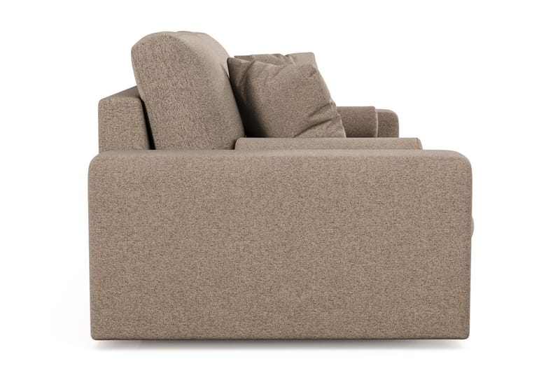 Adelsö by Gynning 3-sits Djup Soffa i Tyg - Brun - Möbler - Soffa - 3 sits soffa