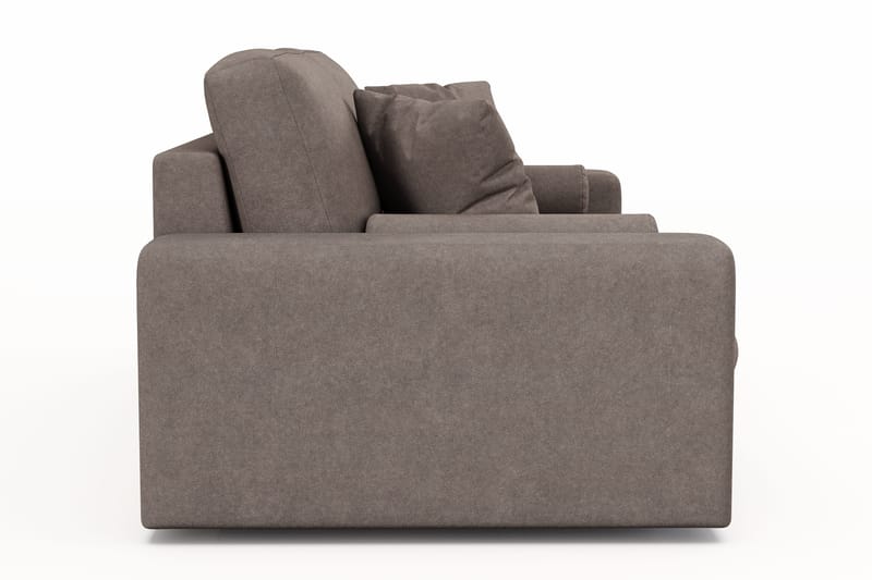 Adelsö by Gynning 3-sits Djup Soffa i Tyg - Brun - Möbler - Soffa - 3 sits soffa