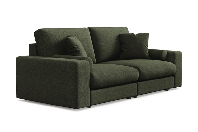 Adelsö by Gynning 3-sits Djup Soffa i Tyg - Grön - Möbler - Soffa - 3 sits soffa