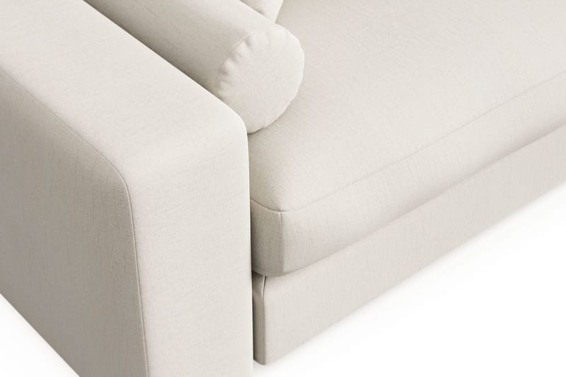 Adelsö by Gynning 3-sits Vändbar L-formad Djup Divansoffa i Tyg - Ljusbeige - Möbler - Soffa - Divansoffa & schäslongsoffa - 3 sits soffa med divan