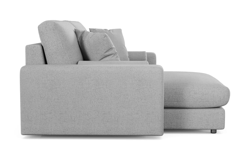 Adelsö by Gynning 3-sits Vändbar L-formad Djup Divansoffa i Tyg - Ljusgrå - Möbler - Soffa - Divansoffa & schäslongsoffa - 3 sits soffa med divan