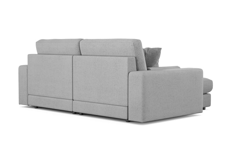 Adelsö by Gynning 3-sits Vändbar L-formad Djup Divansoffa i Tyg - Ljusgrå - Möbler - Soffa - Divansoffa & schäslongsoffa - 3 sits soffa med divan