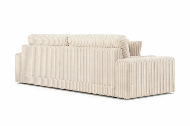 Adelsö by Gynning 4-sits Djup Soffa i bred Manchester - Beige - Möbler - Soffa - 4 sits soffa