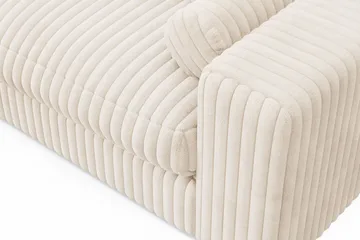 Adelsö by Gynning 4-sits Djup Soffa i bred Manchester - Beige - Möbler - Soffa - 4 sits soffa