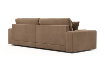 Adelsö by Gynning 4-sits Djup Soffa i Manchester - Brun - Möbler - Soffa - 4 sits soffa