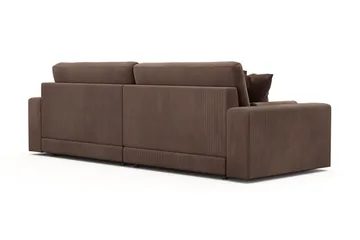 Adelsö by Gynning 4-sits Djup Soffa i Manchester - Brun - Möbler - Soffa - 4 sits soffa