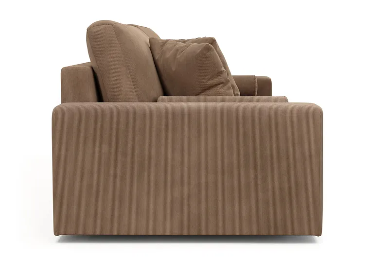 Adelsö by Gynning 4-sits Djup Soffa i Manchester - Brun - Möbler - Soffa - 4 sits soffa