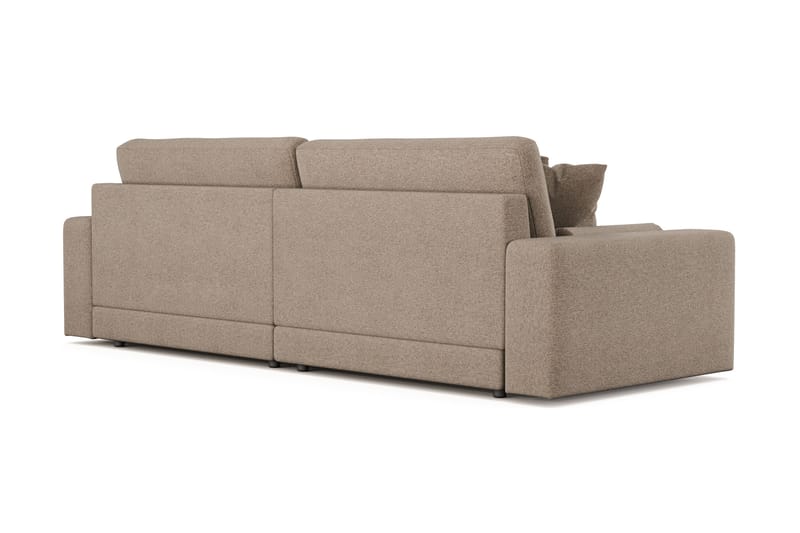 Adelsö by Gynning 4-sits Djup Soffa i Tyg - Brun - Möbler - Soffa - 4 sits soffa