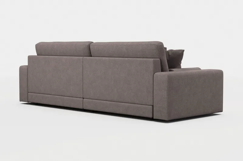 Adelsö by Gynning 4-sits Djup Soffa i Tyg - Brun - Möbler - Soffa - 4 sits soffa
