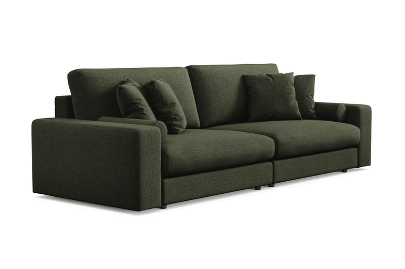 Adelsö by Gynning 4-sits Djup Soffa i Tyg - Grön - Möbler - Soffa - 4 sits soffa