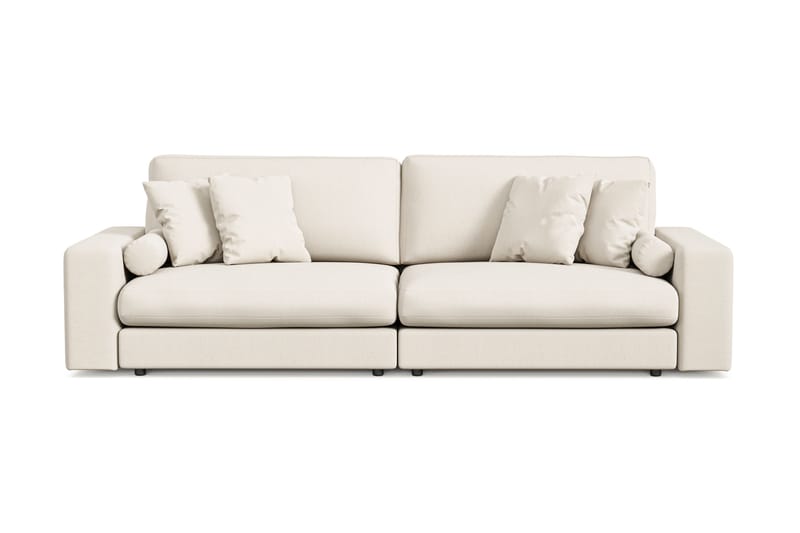 Adelsö by Gynning 4-sits Djup Soffa i Tyg - Ljusbeige - Möbler - Soffa - 4 sits soffa