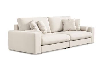 Adelsö by Gynning 4-sits Djup Soffa i Tyg - Ljusbeige - Möbler - Soffa - 4 sits soffa