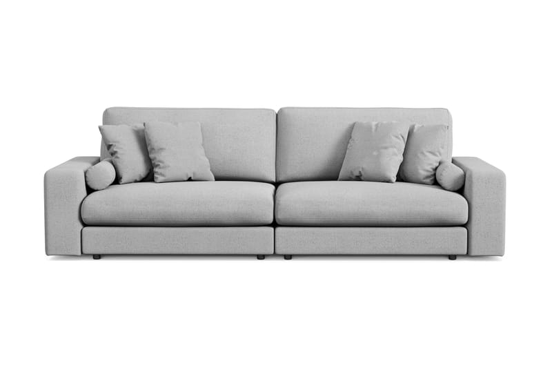 Adelsö by Gynning 4-sits Djup Soffa i Tyg - Ljusgrå - Möbler - Soffa - 4 sits soffa