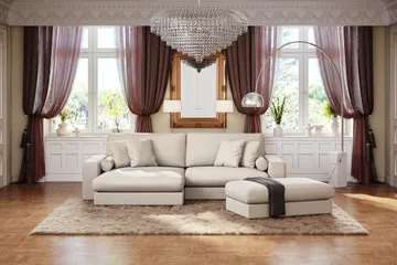 Adelsö by Gynning 4-sits Vändbar L-formad Djup Divansoffa i Tyg - Ljusbeige - Möbler - Soffa - Divansoffa & schäslongsoffa - 4 sits soffa med divan