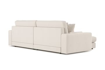Adelsö by Gynning 4-sits Vändbar L-formad Djup Divansoffa i Tyg - Ljusbeige - Möbler - Soffa - Divansoffa & schäslongsoffa - 4 sits soffa med divan