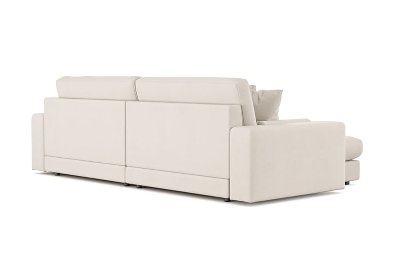 Adelsö by Gynning 4-sits Vändbar L-formad Djup Divansoffa i Tyg - Ljusbeige - Möbler - Soffa - Divansoffa & schäslongsoffa - 4 sits soffa med divan
