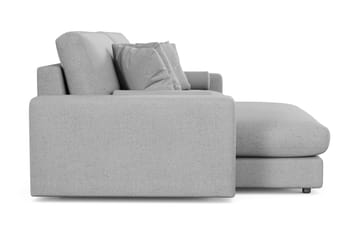 Adelsö by Gynning 4-sits Vändbar L-formad Djup Divansoffa i Tyg - Ljusgrå - Möbler - Soffa - Divansoffa & schäslongsoffa - 4 sits soffa med divan