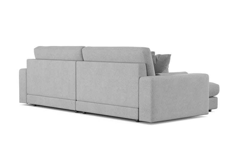 Adelsö by Gynning 4-sits Vändbar L-formad Djup Divansoffa i Tyg - Ljusgrå - Möbler - Soffa - Divansoffa & schäslongsoffa - 4 sits soffa med divan