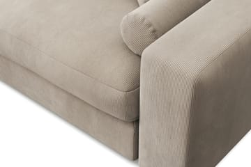 Adelsö by Gynning 5-sits Vändbar L-formad Djup Divansoffa i Manchester - Greige - Möbler - Soffa - Divansoffa & schäslongsoffa