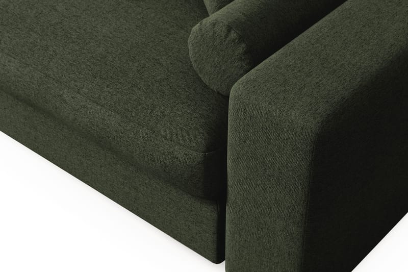 Adelsö by Gynning 5-sits Vändbar L-formad Djup Divansoffa i Tyg - Grön - Möbler - Soffa - Divansoffa & schäslongsoffa