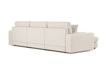 Adelsö by Gynning 5-sits Vändbar L-formad Djup Divansoffa i Tyg - Ljusbeige - Möbler - Soffa - Divansoffa & schäslongsoffa