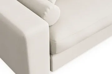 Adelsö by Gynning 6-sits Vändbar L-formad Djup Divansoffa i Tyg - Ljusbeige - Möbler - Soffa - Divansoffa & schäslongsoffa