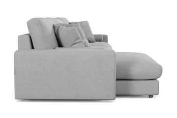 Adelsö by Gynning 6-sits Vändbar L-formad Djup Divansoffa i Tyg - Ljusgrå - Möbler - Soffa - Divansoffa & schäslongsoffa