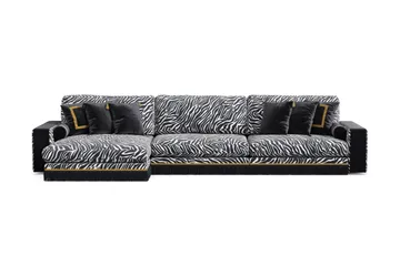 Adelsö by Gynning - The Signature Zebra Sofa Limited Edition - Möbler - Soffa - Sammetssoffa