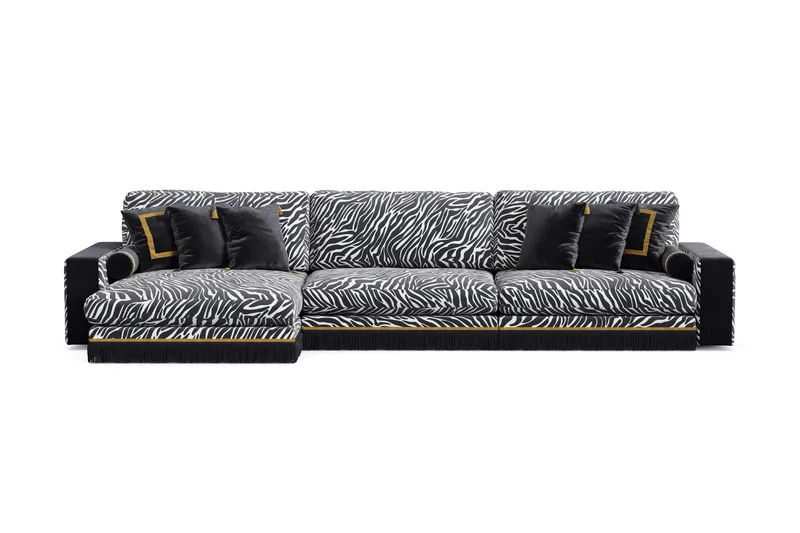 Adelsö by Gynning - The Signature Zebra Sofa Limited Edition - Möbler - Soffa - Sammetssoffa
