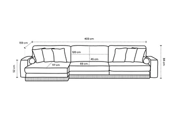 Adelsö by Gynning - The Signature Zebra Sofa Limited Edition - Möbler - Soffa - Sammetssoffa