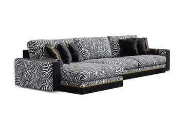 Adelsö by Gynning - The Signature Zebra Sofa Limited Edition - Möbler - Soffa - Sammetssoffa