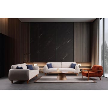 Adesis 3-sits Soffa - Offwhite - Möbler - Soffa - 3 sits soffa