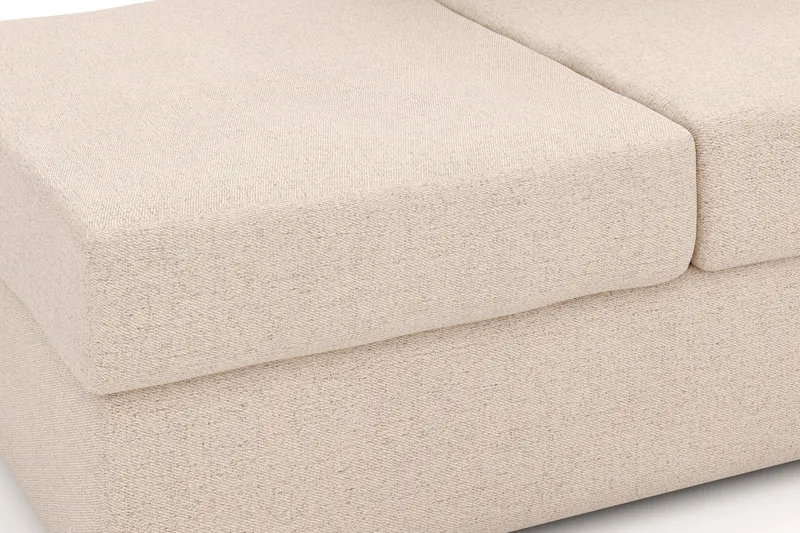 Alnaryd 2-3-sits Bäddsoffa med Fällbart Armstöd - Beige - Möbler - Soffa - Bäddsoffa - 2 sits bäddsoffa