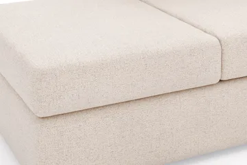 Alnaryd 2-3-sits Soffa med Fällbart Armstöd - Beige - Möbler - Soffa - 2 sits soffa