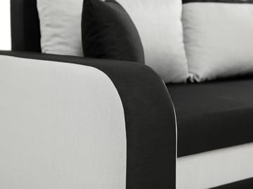 Alvared 3-sits Vänstervänd L-formad Divansoffa med Förvaring i Bouclé - Grå - Möbler - Soffa - Divansoffa & schäslongsoffa