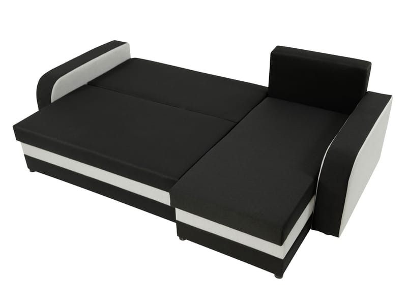 Alvared 3-sits Vänstervänd L-formad Divansoffa med Förvaring i Bouclé - Grå - Möbler - Soffa - Divansoffa & schäslongsoffa