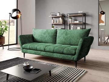 Ancienne 3-sits Soffa - grön - Möbler - Soffa - 2 sits soffa