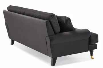 Andrew 2-sits Sammetssoffa - Mörkgrå - Möbler - Soffa - Sammetssoffa
