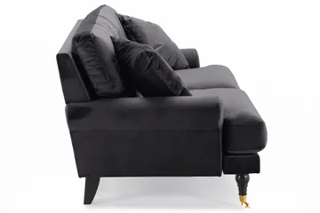 Andrew 2-sits Sammetssoffa - Mörkgrå - Möbler - Soffa - Sammetssoffa
