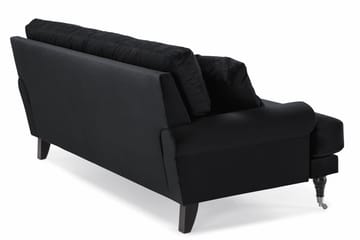 Andrew 2-sits Sammetssoffa - Svart - Möbler - Soffa - Sammetssoffa